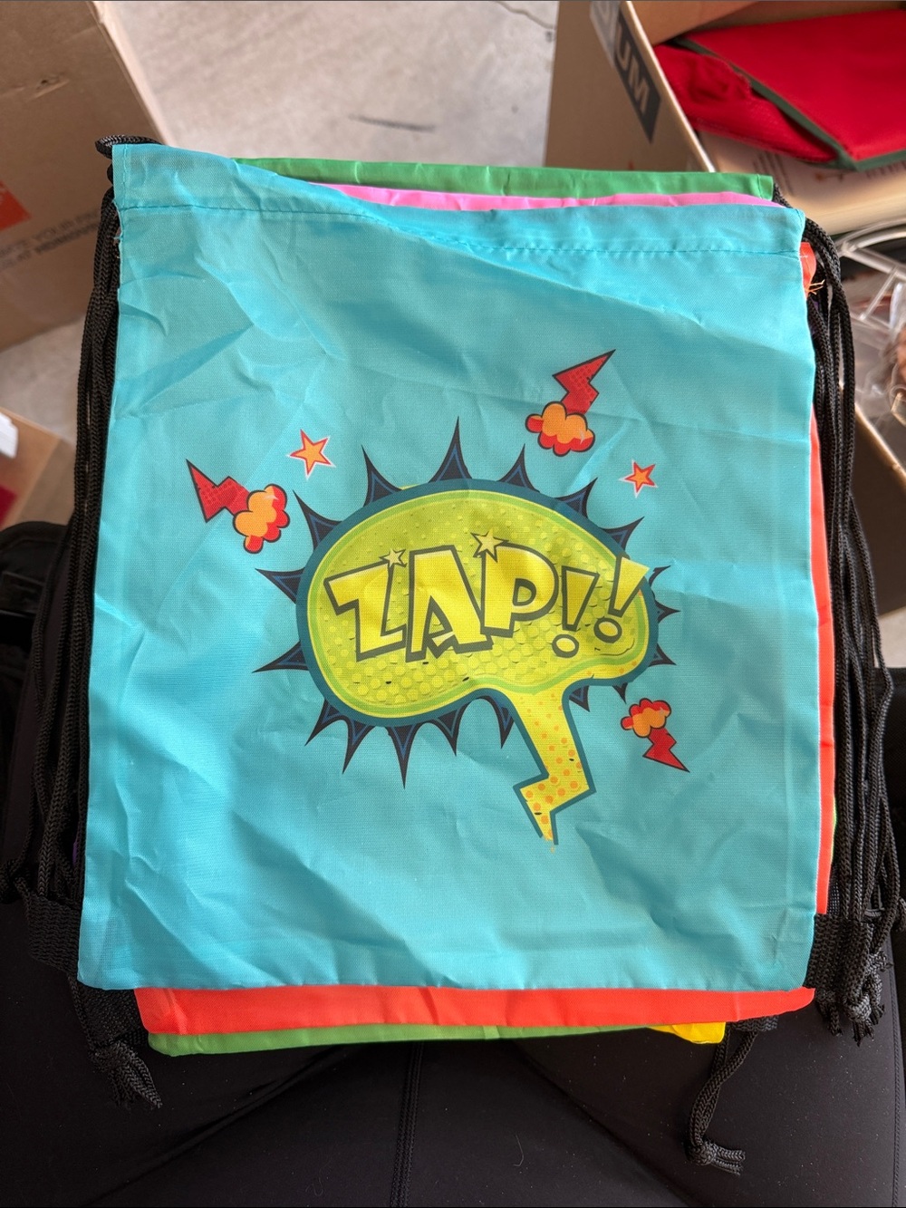 8 Party Favor Drawstring Bags new